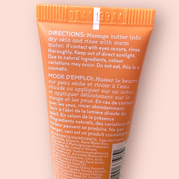 ELEMIS NWT Superfood Glow Cleansing Butter, 20mL/ .6 fl.oz. - Picture 3 of 8